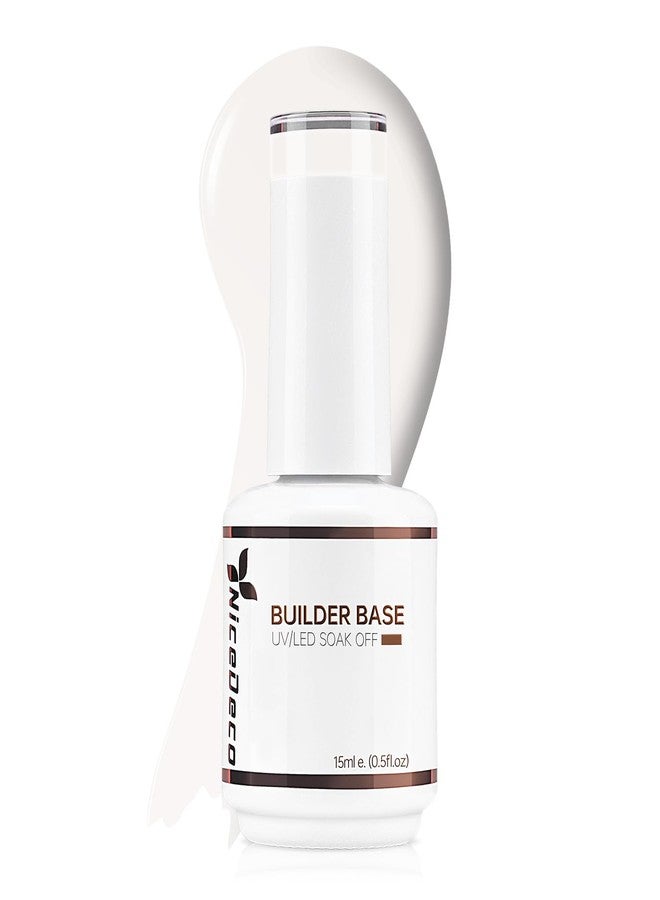 Nicedeco Builder Gel 15ML 8 in 1 Kit - Clear Base, Hard Gel, Extension Nail Gel for Nail Art Design-008 - Image 1